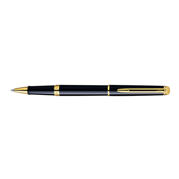 Rollerpen Waterman Hémisphère black lacquer GT fijn