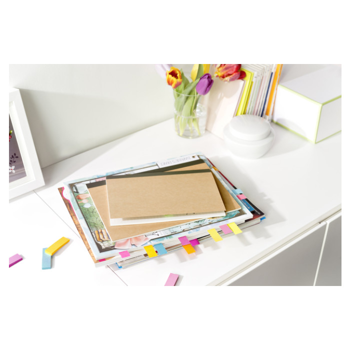 Markeerstrook Post-it 670 15x50mm Beachside 5 stuks