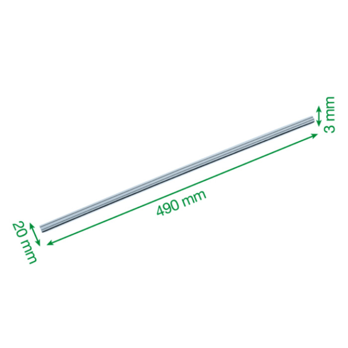 Mesgeleider voor rolsnijmachine Leitz Precision Office A3 2 stuks