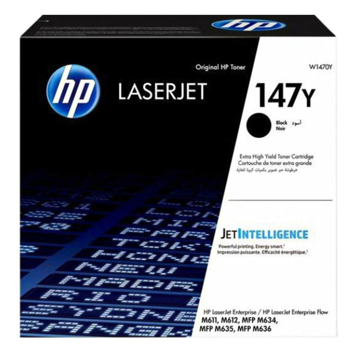 Tonercartridge HP W1470Y 147Y zwart