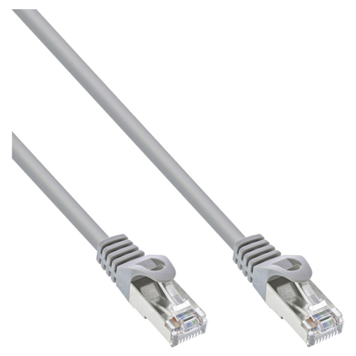 Kabel InLine Cat.5e U UTP 10 meter grijs