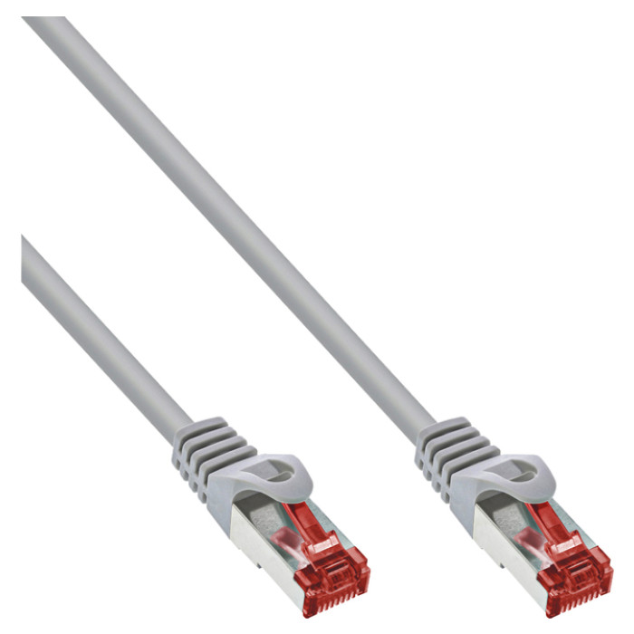 Kabel InLine Cat.6 S FTP koper 5 meter grijs
