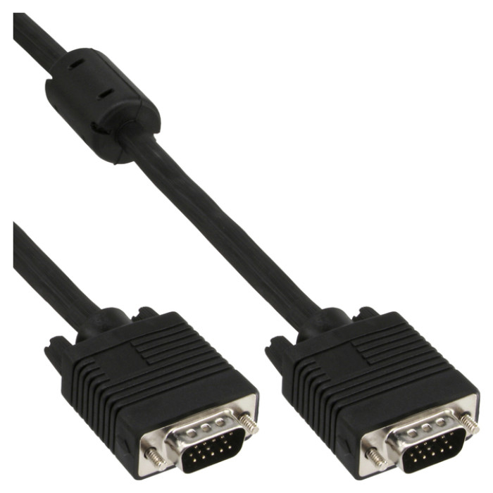 Kabel InLine S VGA 15HD M-M 2 meter zwart