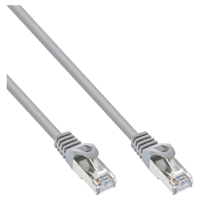 Kabel InLine Cat5e U UTP 20 meter grijs