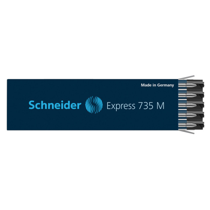 Balpenvulling Schneider 735 Express medium zwart