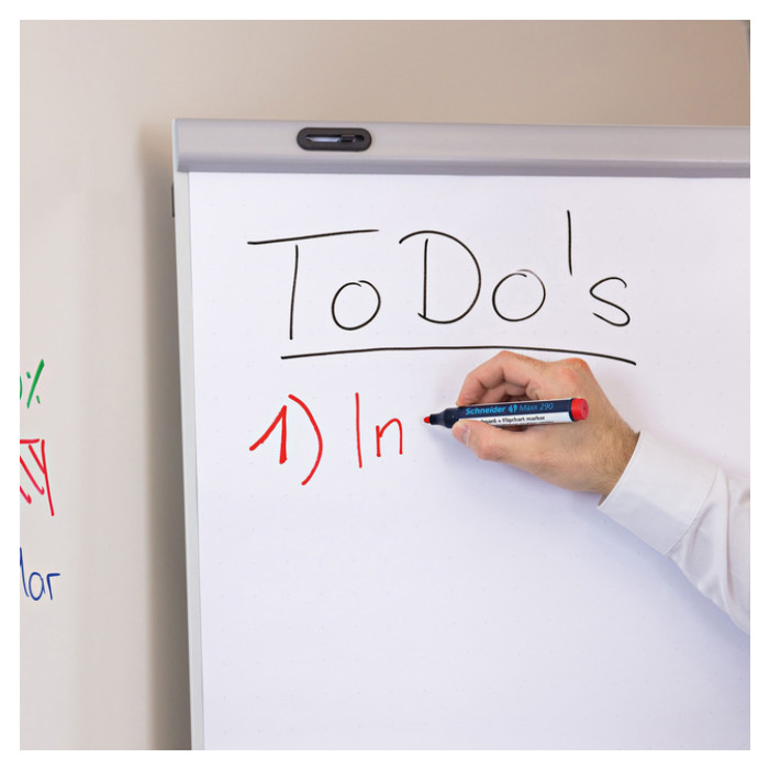 Whiteboardmarker Schneider Maxx 290 rond 2-3mm ass doos à 5+1 gratis