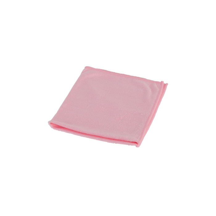 Microvezeldoek Cleaninq basic 38x38 cm rood 5 stuks