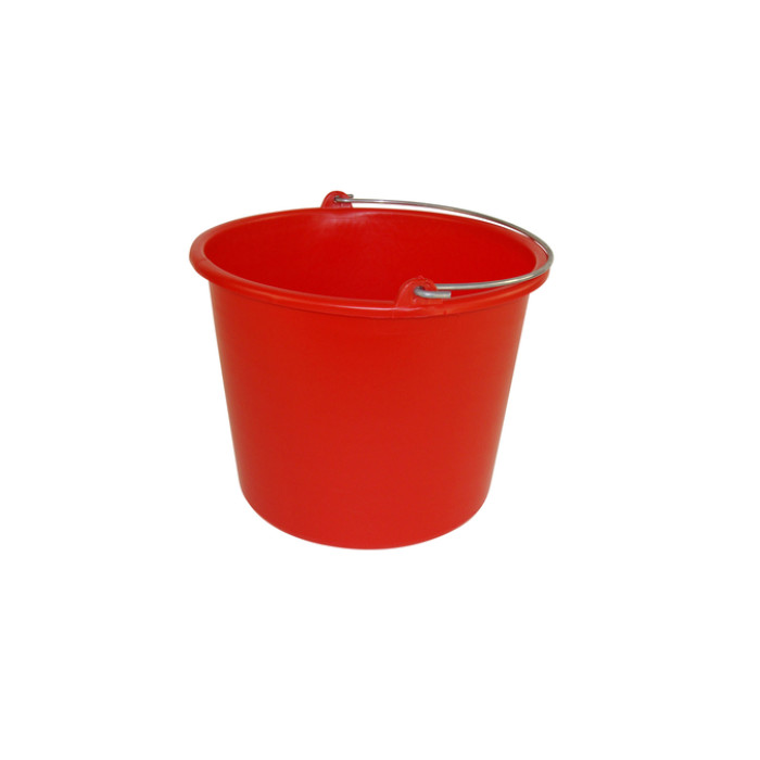 Emmer Cleaninq 12 liter rood