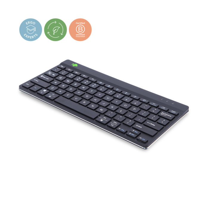 Toetsenbord R-Go Ergonomisch Compact Break QWERTY zwart