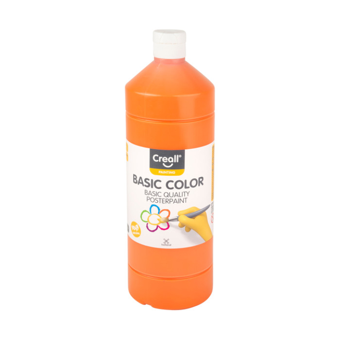 Plakkaatverf Creall basic oranje 1000ml