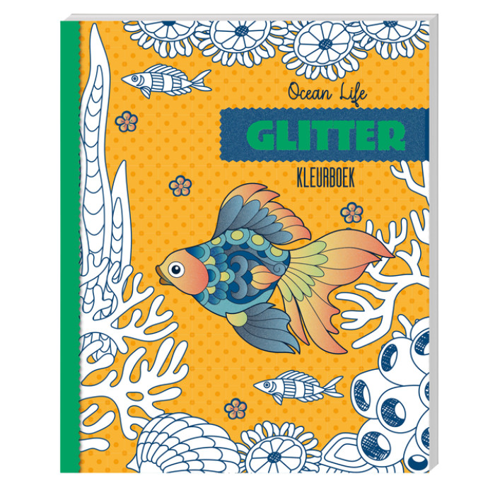 Kleurboek Interstat Glitter Ocean Life
