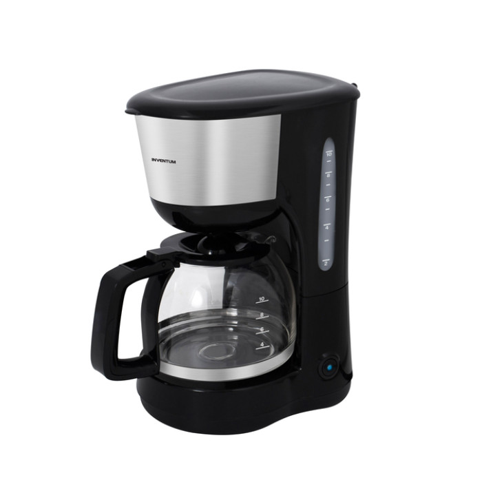 Koffiezetapparaat Inventum 1.25liter zwart met rvs