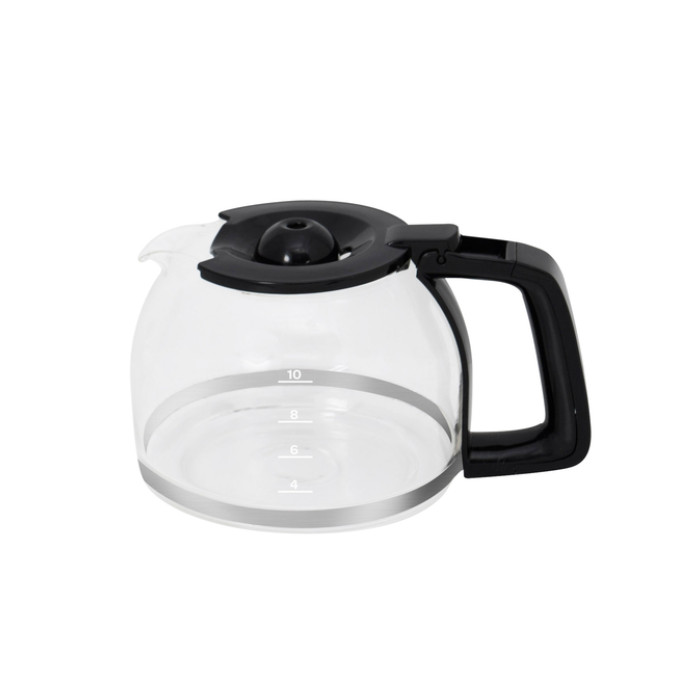 Koffiezetapparaat Inventum 1.25liter zwart met rvs