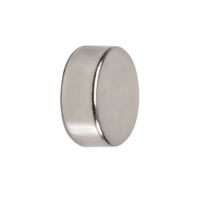 Magneet MAUL Neodymium rond 8x3mm 1.5kg 10 stuks