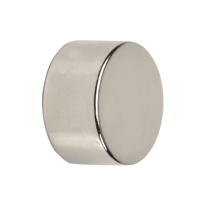Magneet MAUL Neodymium rond 15x10mm 8kg 4 stuks