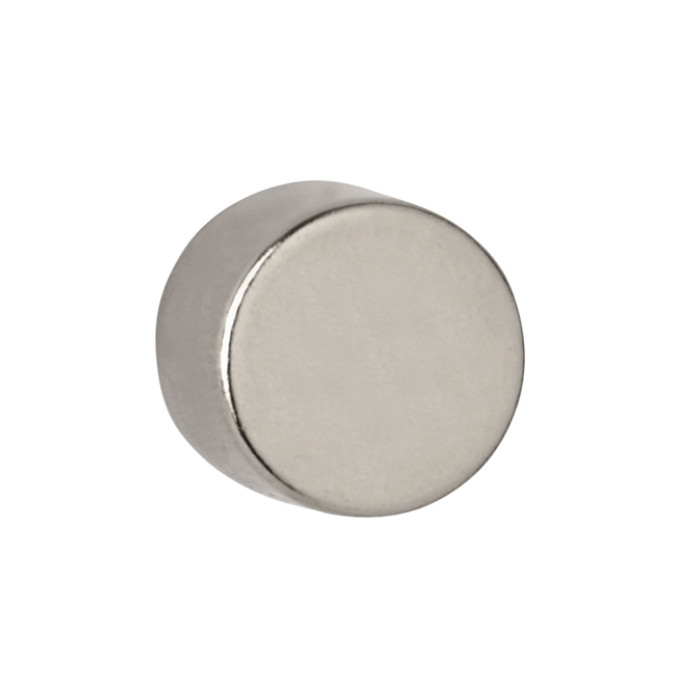 Magneet MAUL Neodymium rond 12x10mm 5.3kg 4 stuks