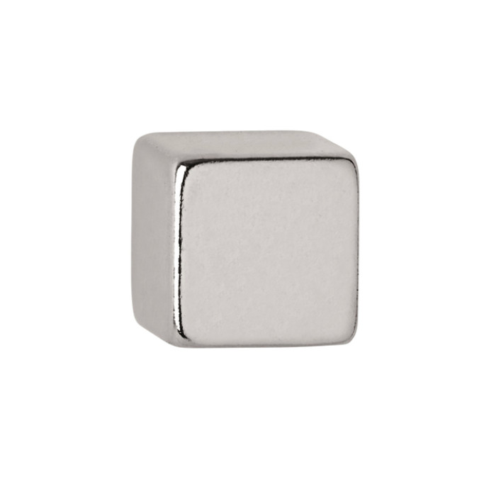 Magneet MAUL Neodymium kubus 10x10x10mm 3.8kg 10 stuks