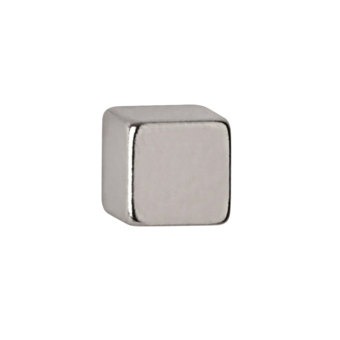 Magneet MAUL Neodymium kubus 5x5x5mm 1.1kg 10 stuks