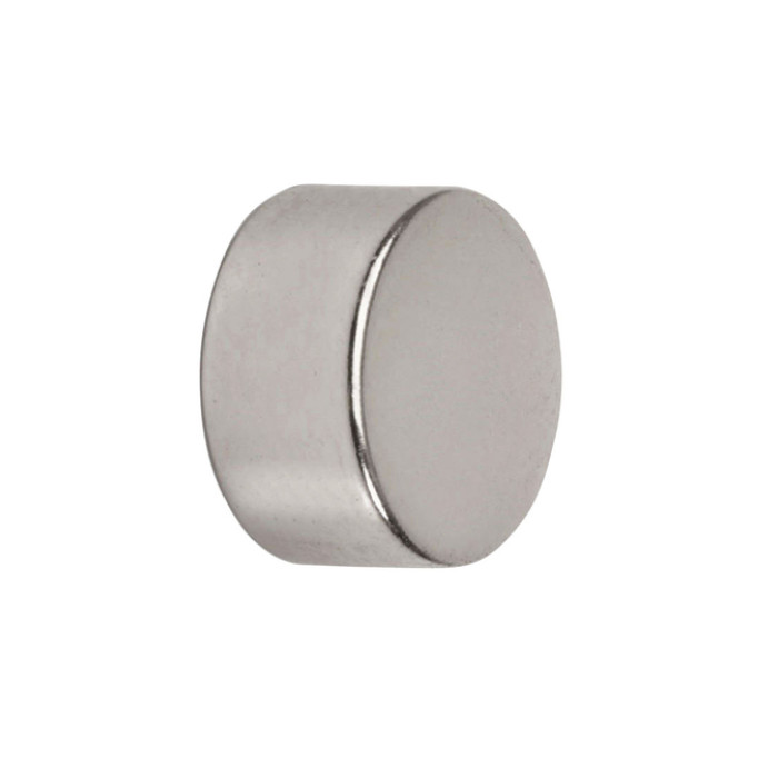 Magneet MAUL Neodymium rond 10x5mm 2.6kg 10 stuks