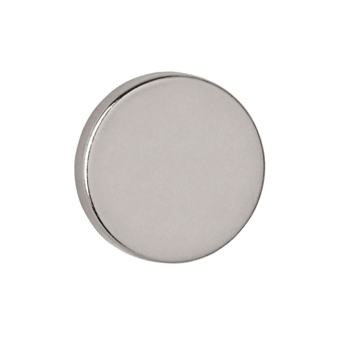 Magneet MAUL Neodymium rond 15x3mm 3.2kg 10 stuks