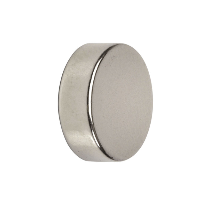 Magneet MAUL Neodymium rond 15x5mm 4.5kg 10 stuks