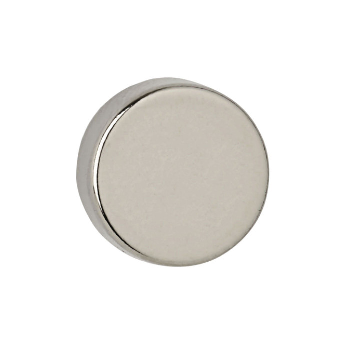 Magneet MAUL Neodymium rond 12x5mm 4kg 10 stuks