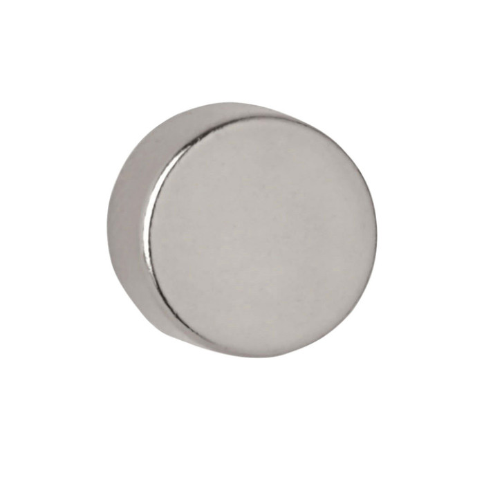 Magneet MAUL Neodymium rond 8x5mm 2.4kg 10 stuks