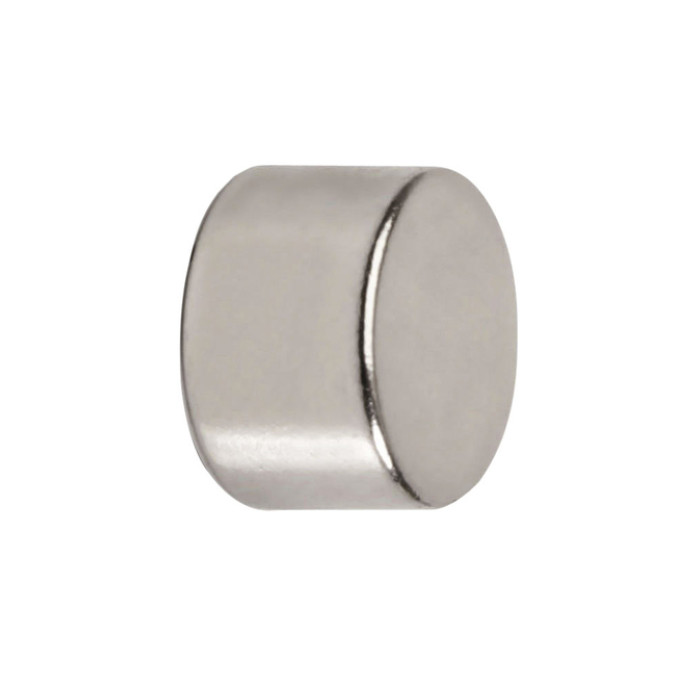 Magneet MAUL Neodymium rond 8x5mm 2.4kg 10 stuks