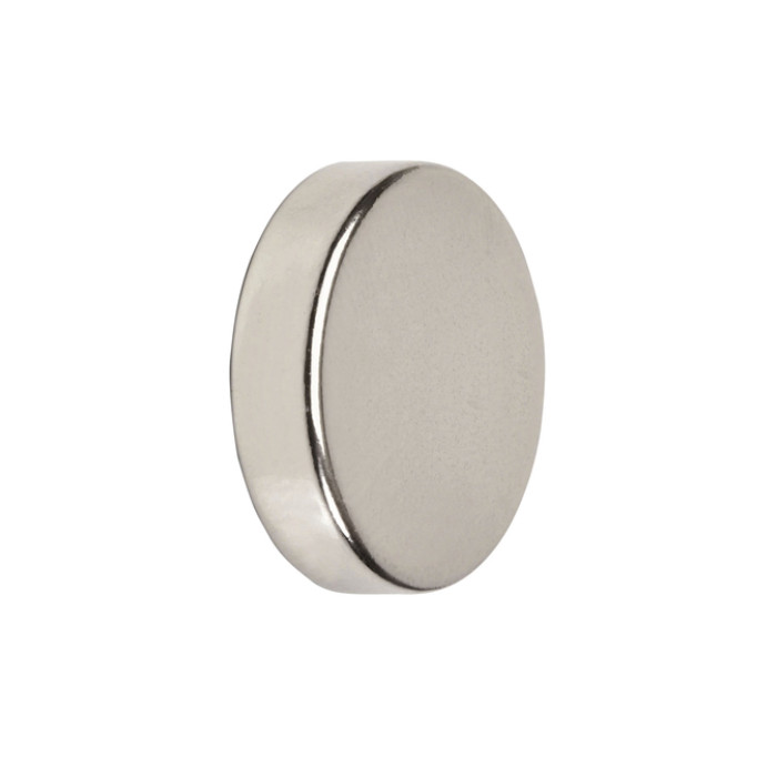 Magneet MAUL Neodymium rond 20x5mm 6.2kg 4 stuks