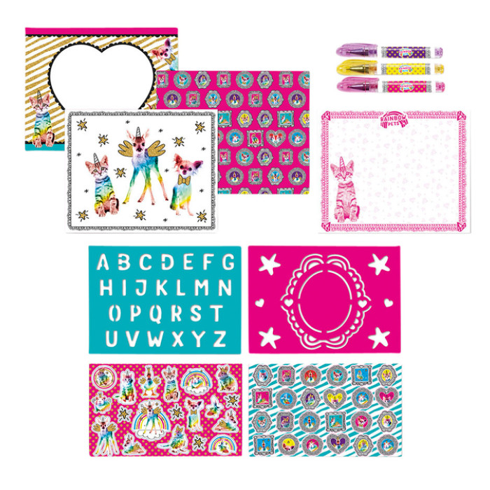Activiteitenboek Totum Rainbow Pets designer