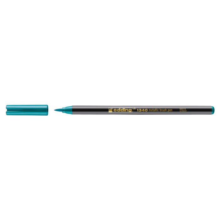 Brushpen edding 1340 metallic groen