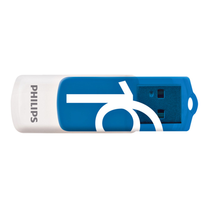 USB-stick 2.0 Philips Vivid Edition Ocean Blue 16GB