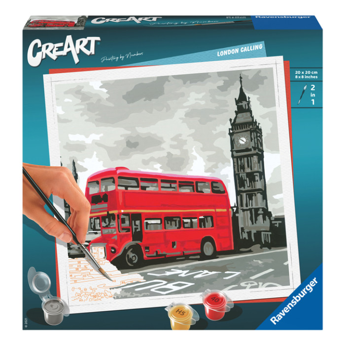 Schilderen op nummers CreArt London