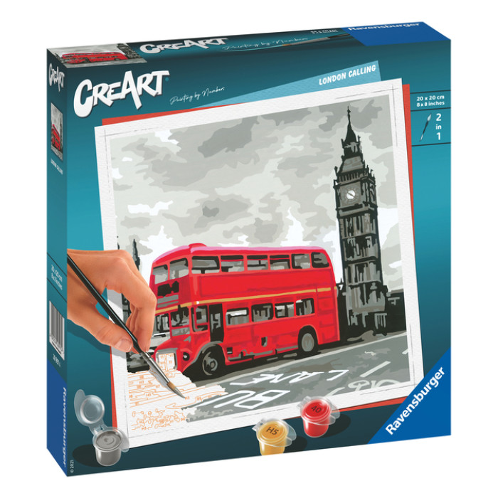 Schilderen op nummers CreArt London