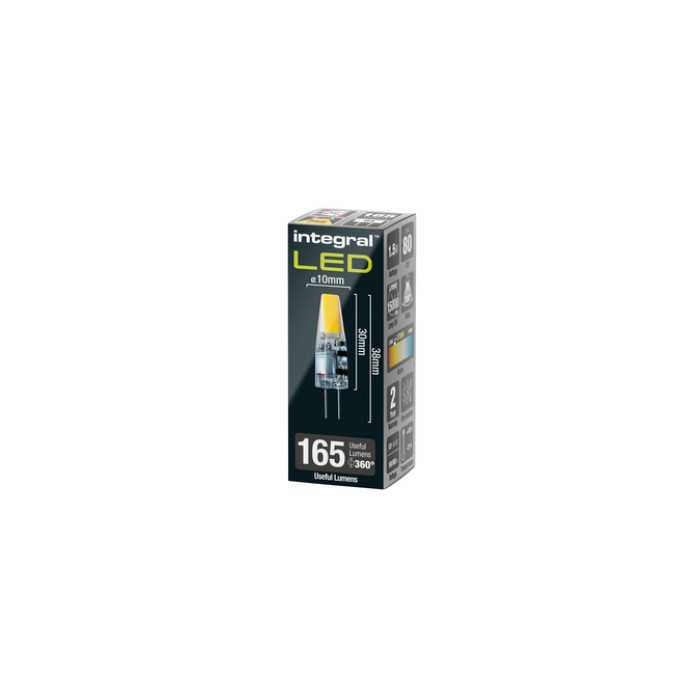 Ledlamp Integral G4 2700K warm wit 1.5W 160lumen
