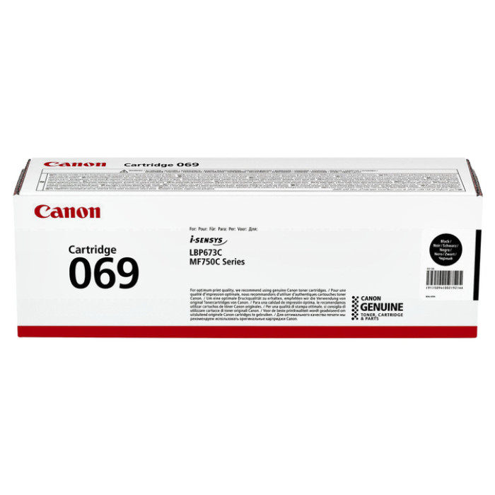 Tonercartridge Canon 069 zwart