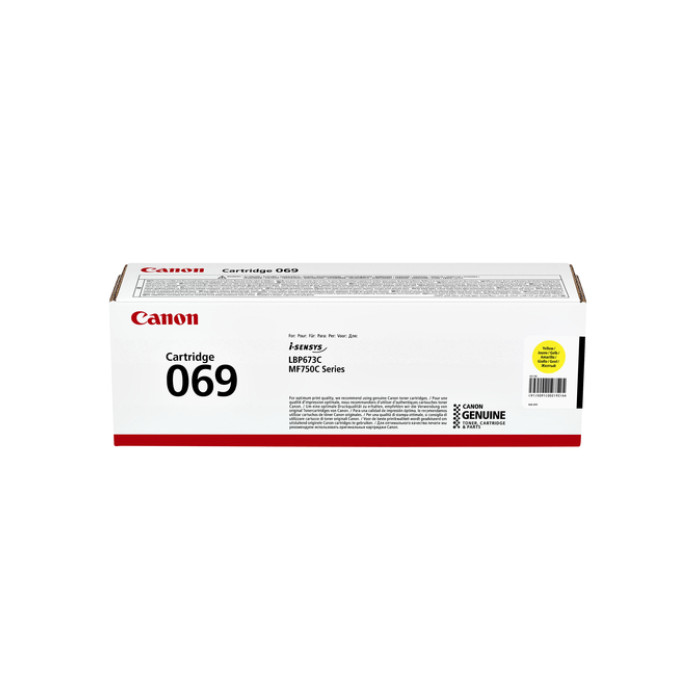 Tonercartridge Canon 069 geel