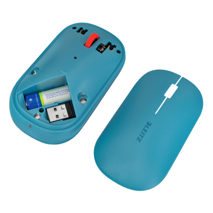 Draadloos muis Leitz Cosy blauw