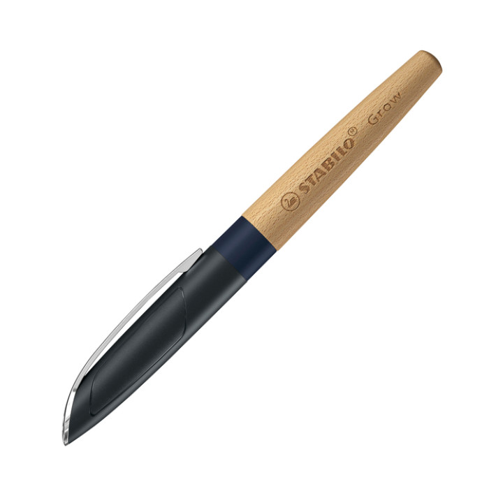 Vulpen STABILO Grow medium bosbesblauw/beuken