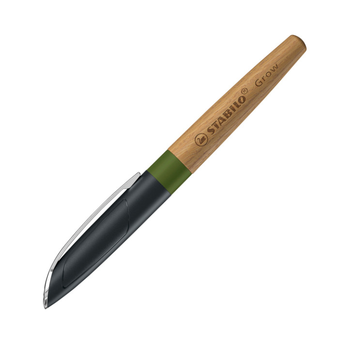 Vulpen STABILO Grow medium mosgroen/eiken
