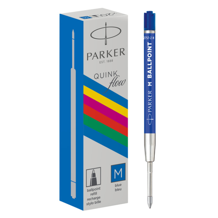 Balpenvulling Parker Economic medium blauw