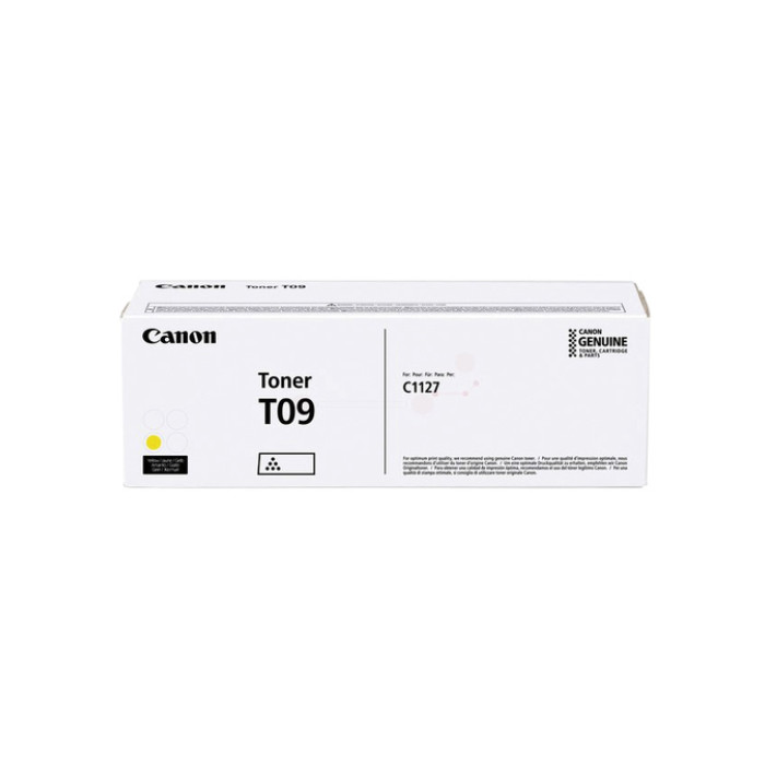 Tonercartridge Canon T09 geel