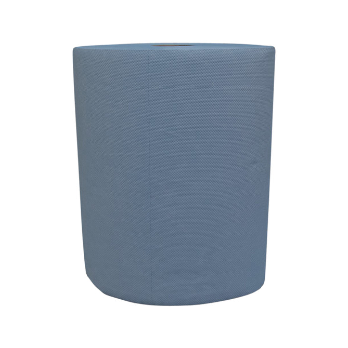 Poetspapier Katrin Industrial groot 2-laags 500 vel blauw 481108