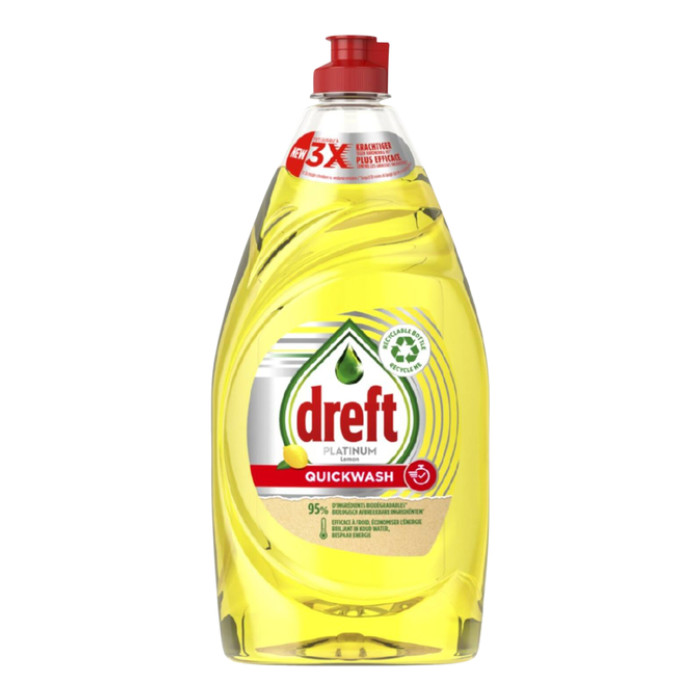 Afwasmiddel Dreft Citroen Platinum Quickwash 780ml