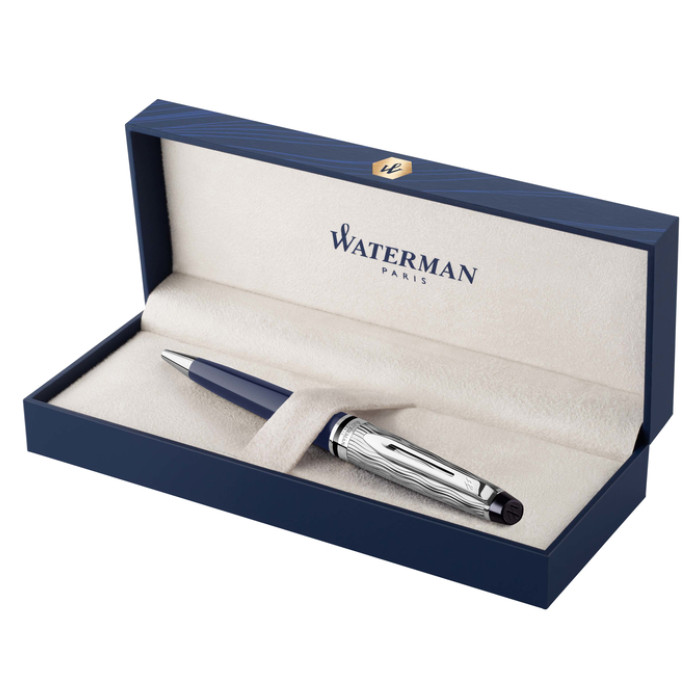 Balpen Waterman Expert L'essence du blue deLuxe CT medium