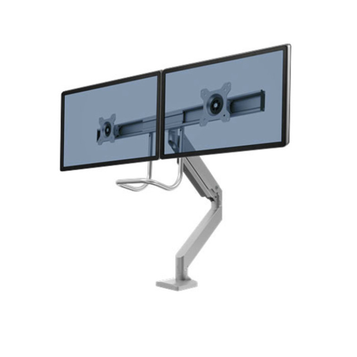 Monitorarm Fellowes Eppa Crossbar zilver