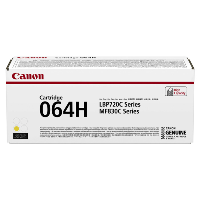 Tonercartridge Canon 064H geel