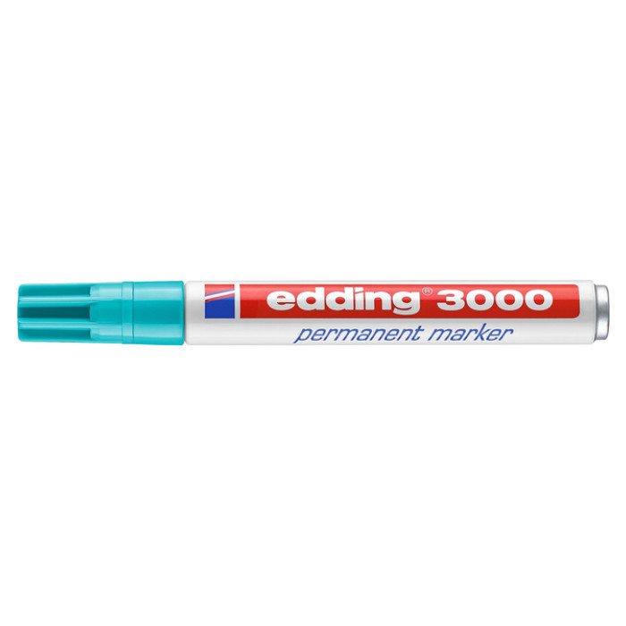 Viltstift edding 3000 rond 1.5-3mm turquoise