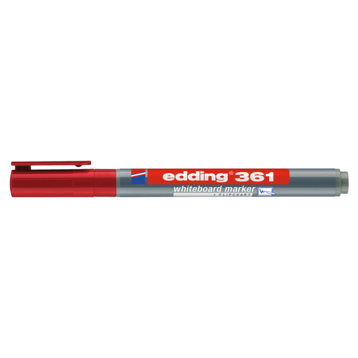Whiteboardmarker edding 361 rond 1mm rood