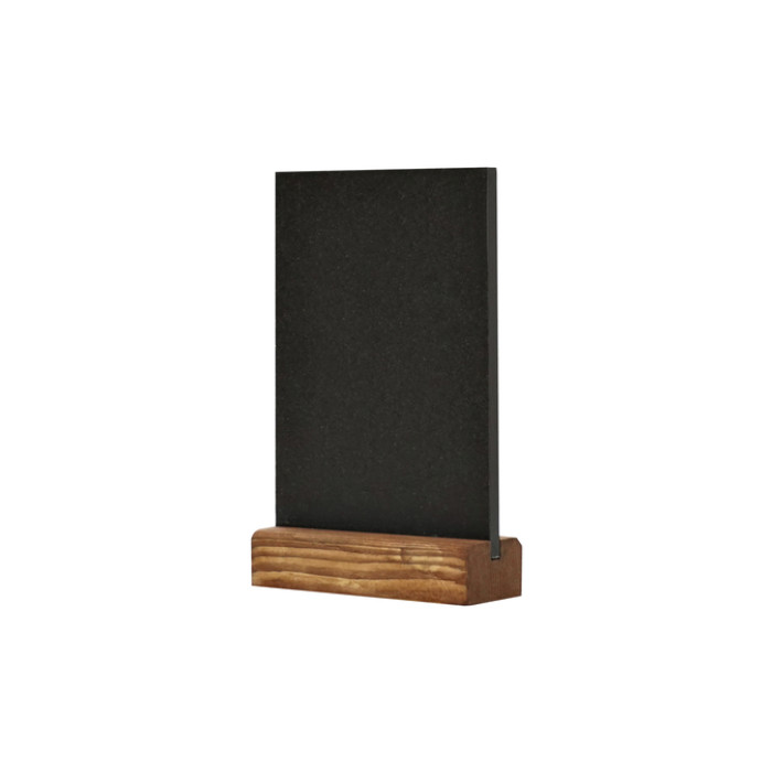Krijtbord Europel tafelmodel A6 staand natural